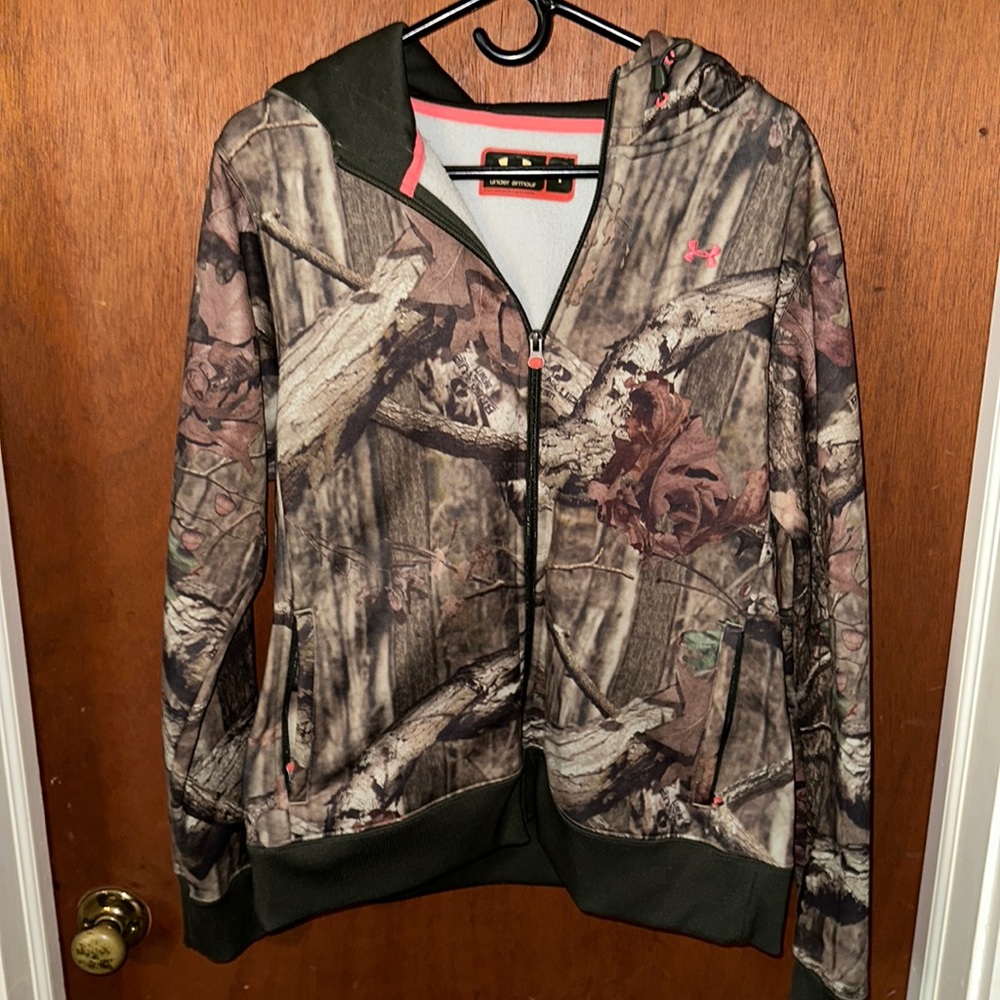 Under armor camo jacket